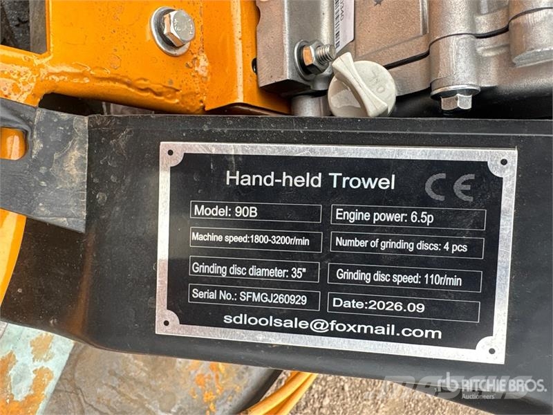 SDLOOL SL90B Power Trowel (Unused) Truelles