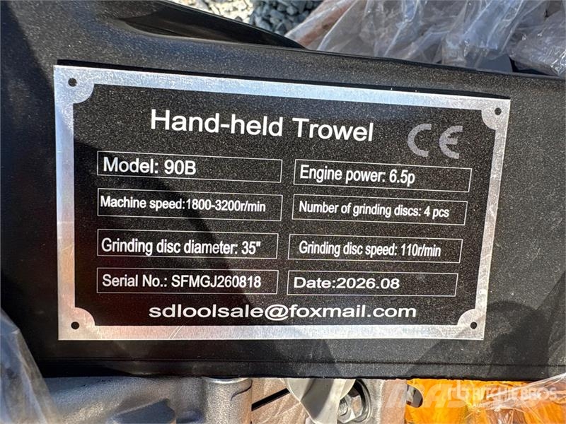 SDLOOL SL90B Power Trowel (Unused) Palas