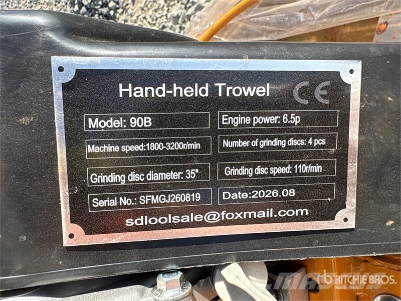 SDLOOL SL90B Power Trowel (Unused) Palas