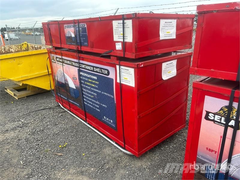 SELA C4040DT 40 ft x 40 ft Container Shelter (Unus 其他