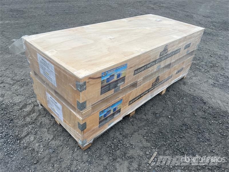  SELA CR3640 36 ft x 40 ft Container Shelter (Unuse Sonstige Baumaschinen