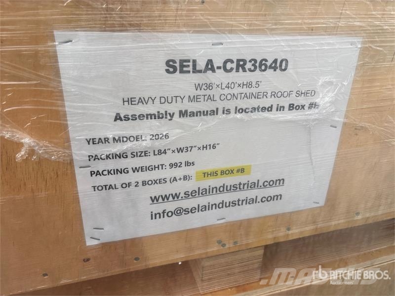  SELA CR3640 Container Shelter (Unused) Sonstige Baumaschinen