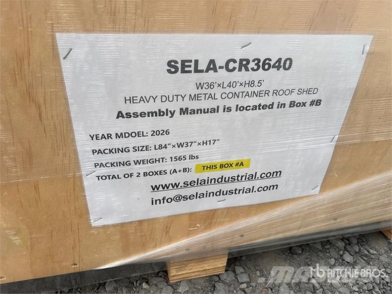  SELA CR3640 Container Shelter (Unused) Sonstige Baumaschinen