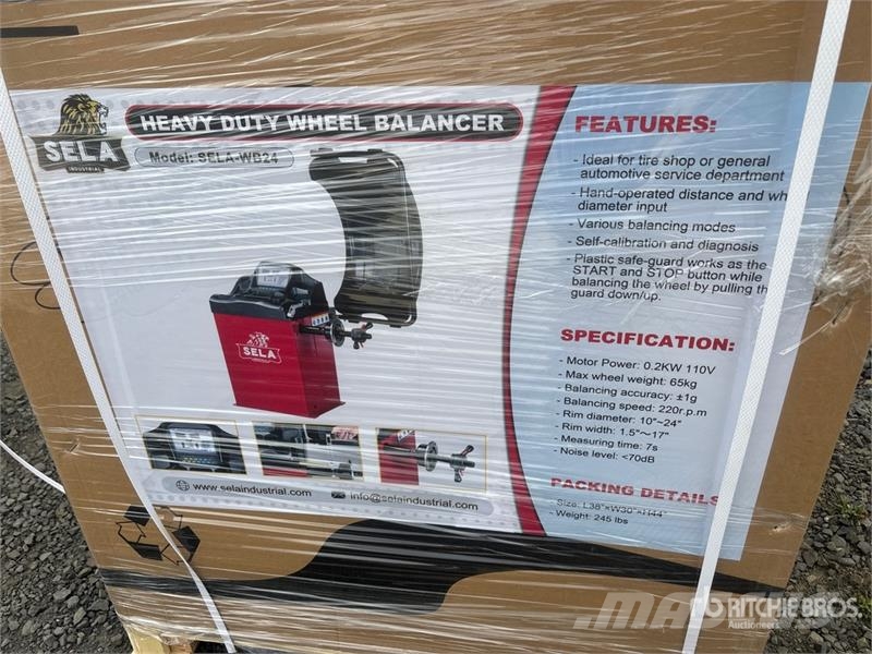SELA WB24 Wheel Balancer (Unused) Drugi deli