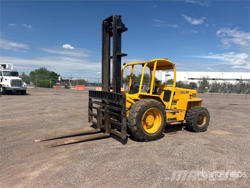 Sellick S80 8000 lb 4x4 Rough Terrain Forklift 越野叉车|叉装车