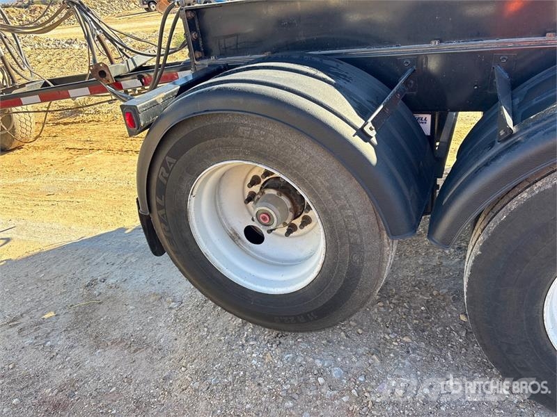 Side Dump Industries DS48DAR4P2R12 48 ft Quad/A Lead Side Dump Trailer Pašizgāzējs