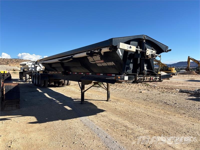 Side Dump Industries DS48DAR4P2R12 48 ft Quad/A Lead Side Dump Trailer Pašizgāzējs