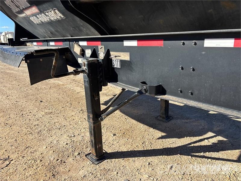 Side Dump Industries DS48DAR4P2R12 48 ft Quad/A Lead Side Dump Trailer Pašizgāzējs