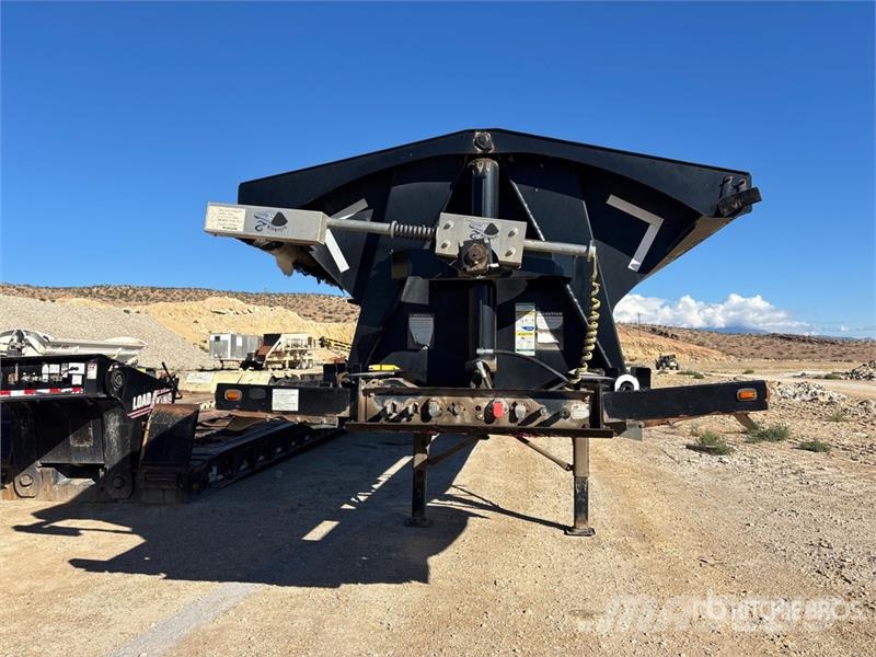 Side Dump Industries DS48DAR4P2R12 48 ft Quad/A Lead Side Dump Trailer Pašizgāzējs
