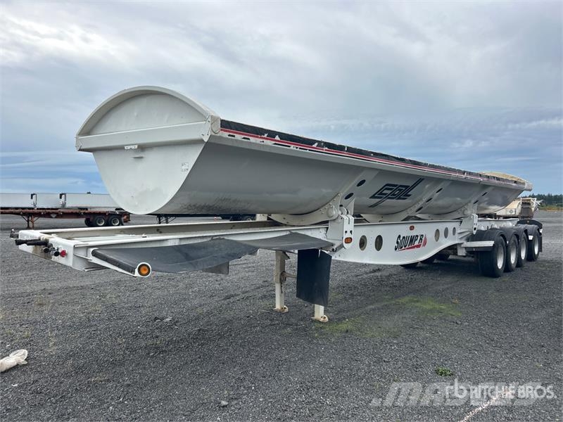 Sidump'r 38 ft Quad/A Side Dump Trailer Kiper prikolice