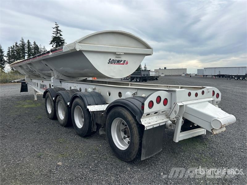 Sidump'r 38 ft Quad/A Side Dump Trailer Kiper prikolice