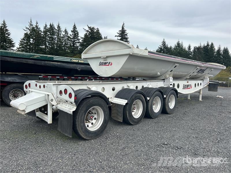 Sidump'r 38 ft Quad/A Side Dump Trailer Kiper prikolice