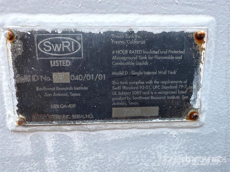  Skid Mounted Steel and concrete Diesel Gasoline Co Kütusemahutid