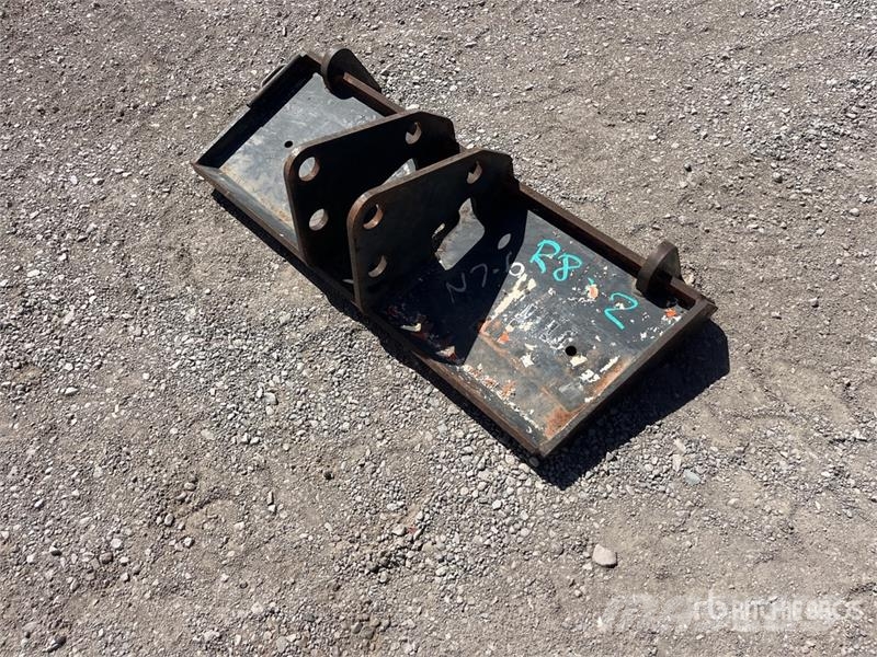 Skid Steer Attachment Mounting Plate Otros componentes