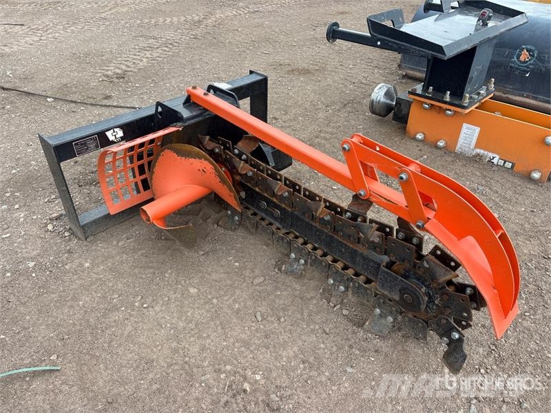 Skid Steer Trencher Trancheuse