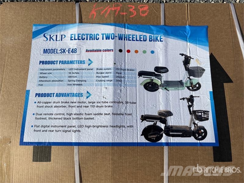 SKLP SK-E48 Electric Scooter (Unused) Quad