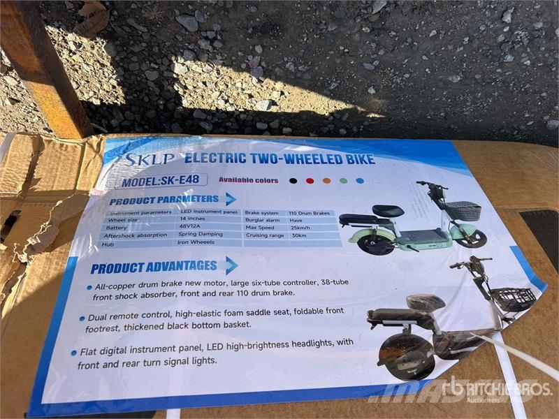 SKLP SK-E48 Electric Scooter (Unused) ATV-k