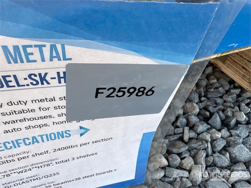 SKLP SK-HJ6 Metal Storage Shelving (Unused) Other components