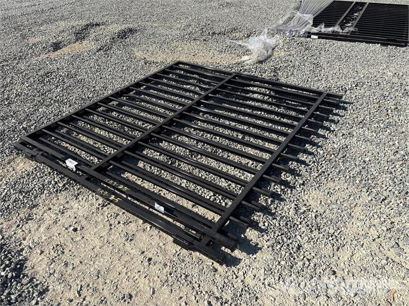 SKLP SK-HLM14 14Ft Bi-Parting Driveway Gate (Unuse Lauksaimniecība- Citi
