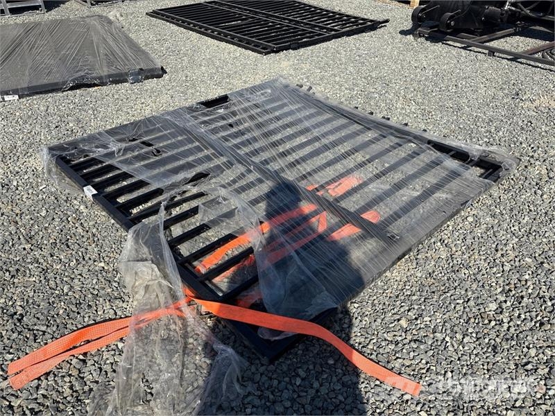 SKLP SK-HLM14 14Ft Bi-Parting Driveway Gate (Unuse Lauksaimniecība- Citi