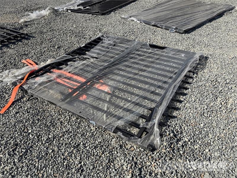 SKLP SK-HLM14 14Ft Bi-Parting Driveway Gate (Unuse Lauksaimniecība- Citi