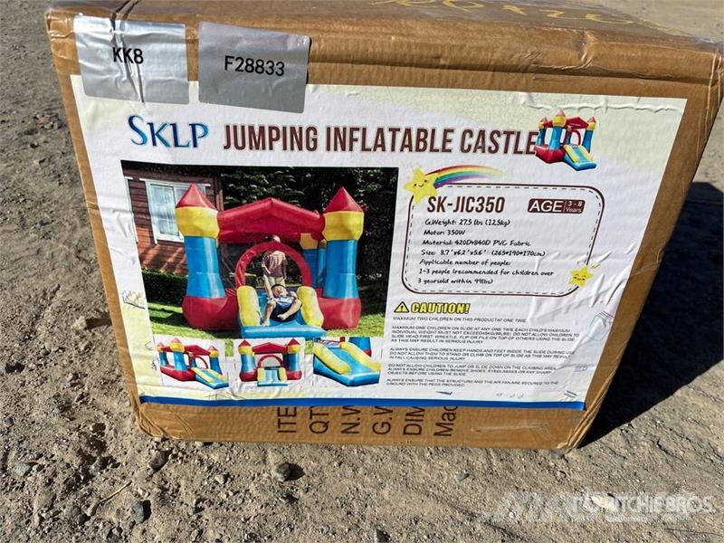 SKLP SK-JIC350 Bouncy Castle (Unused) Other components