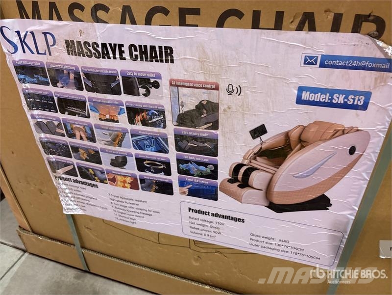 SKLP SK-S13 Electric Massage Chair (Unused) Andet tilbehør