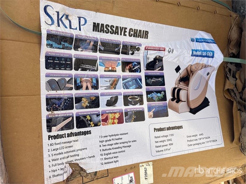 SKLP SK-S13 Massage Chair (Unused) Other components
