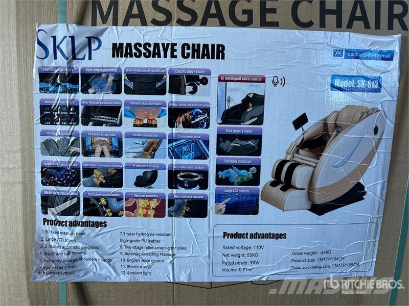 SKLP SK-S13 Massage Chair (Unused) Outros componentes