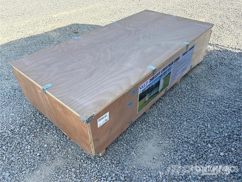 SKLP SK-S2012 12 ft x 20 ft Livestock Shelter (Unu Інше тваринницьке обладнання