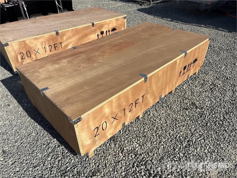 SKLP SK-S2012 12 ft x 20 ft Livestock Shelter (Unu Інше тваринницьке обладнання
