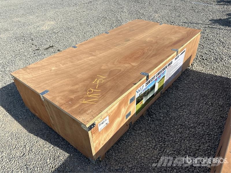 SKLP SK-S2012 12 ft x 20 ft Livestock Shelter (Unu Інше тваринницьке обладнання