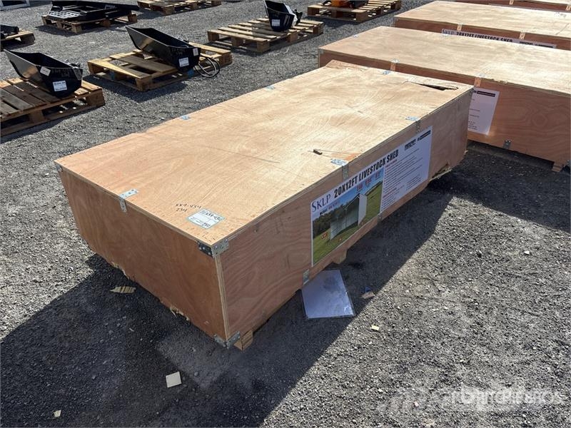 SKLP SK-S2012 20 ft x 12 ft Livestock Shed (Unused Ďalšie stroje a zariadenia pre živočíšnu výrobu