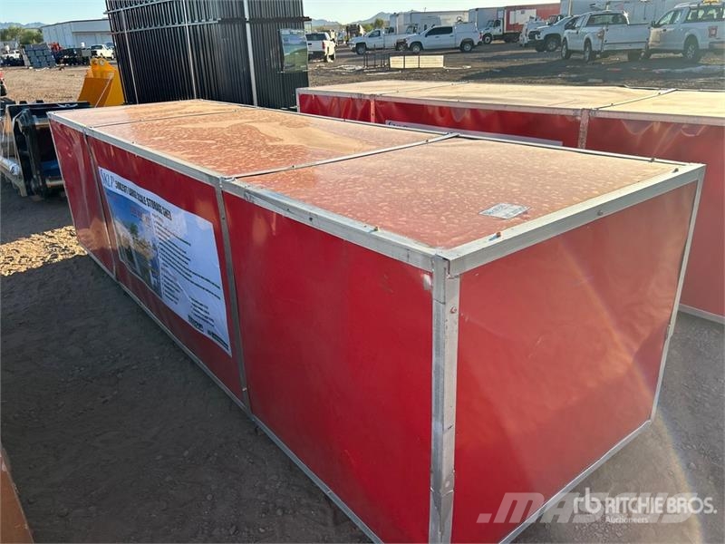 SKLP SK-S5025 25 ft x 50 ft Storage Building (Unus Construcții din cadru metalic