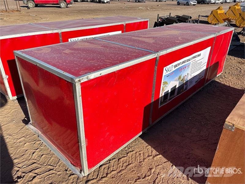SKLP SK-S5025 25 ft x 50 ft Storage Building (Unus Stalen constructies