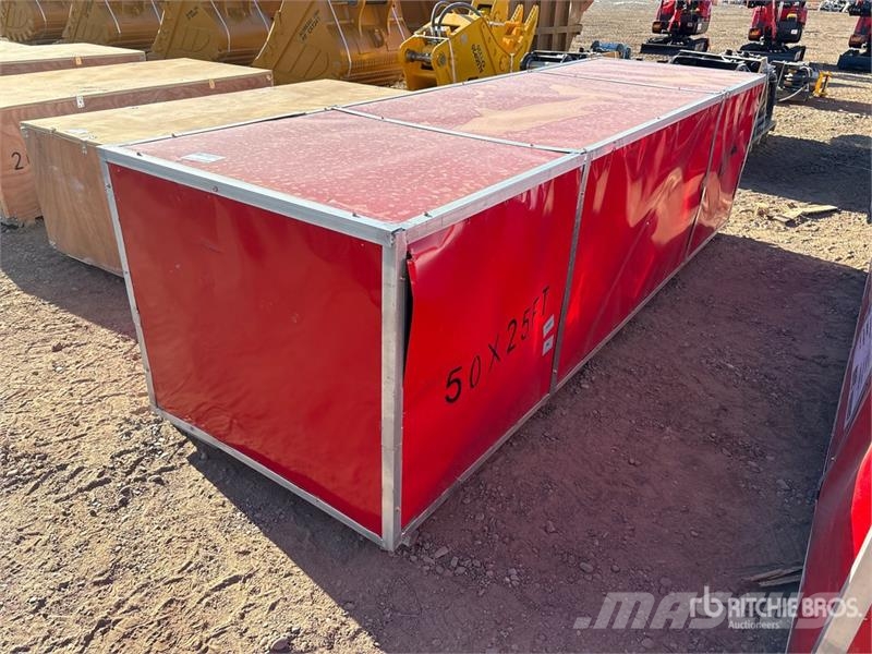 SKLP SK-S5025 25 ft x 50 ft Storage Building (Unus Stalen constructies