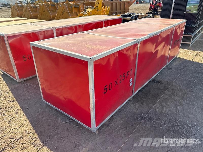 SKLP SK-S5025 25 ft x 50 ft Storage Building (Unus Stalen constructies