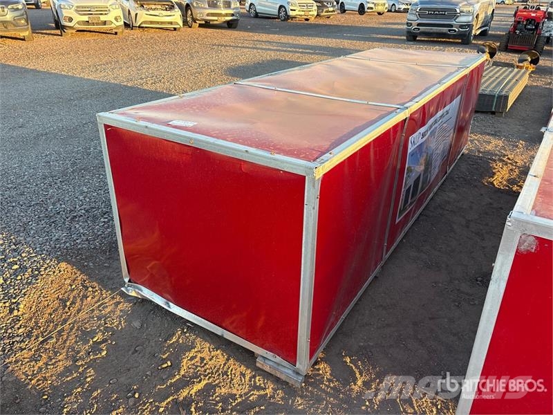 SKLP SK-S5025 25 ft x 50 ft Storage Building (Unus Stalen constructies