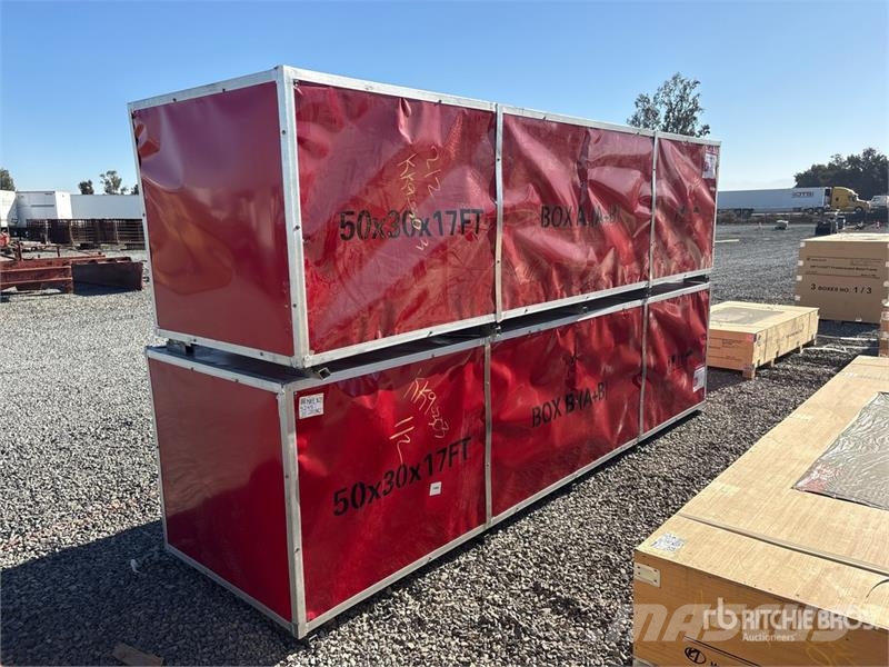SKLP SK-S5030 31 ft x 50 ft Large Scale Storage Sh Ocelové rámové budovy