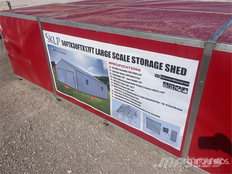 SKLP SK-S5030 Storage Building (Unused) Edificación de acero