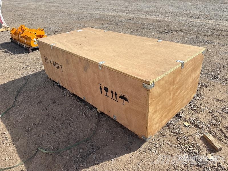 SKLP SK-SC40 20 ft x 40 ft x 14 ft Carport (Unused Teraskonstruktsiooniga ehitised