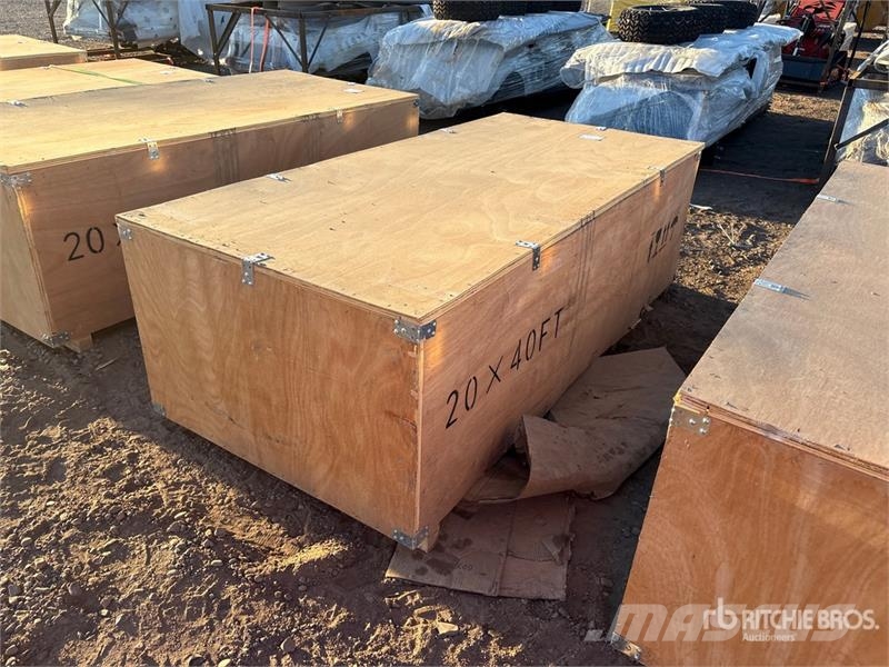 SKLP SK-SC40 20 ft x 40 ft x 14 ft Carport (Unused Stalen constructies