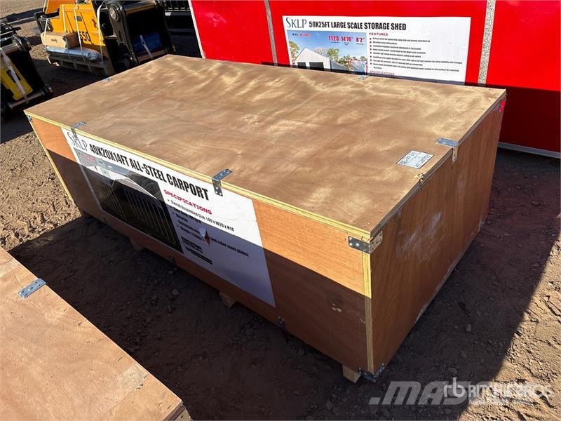 SKLP SK-SC40 20 ft x 40 ft Carport (Unused) Stalen constructies