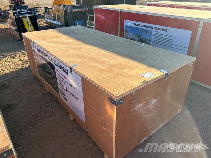 SKLP SK-SC40 20 ft x 40 ft Carport (Unused) Stahlrahmenaufbauten
