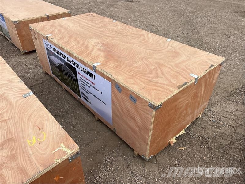 SKLP SK-SC40 20 ft x 40 ft 40 Ft x 20 Ft Carport ( Stahlrahmenaufbauten
