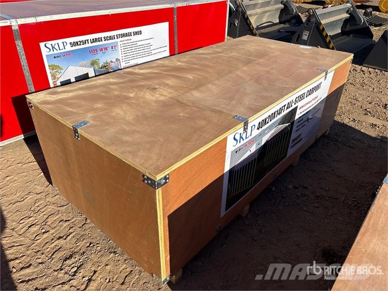 SKLP SK-SC40 20 ft x 40 ft Carport (Unused) Stalen constructies