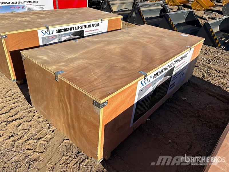 SKLP SK-SC40 20 ft x 40 ft Carport (Unused) Stalen constructies
