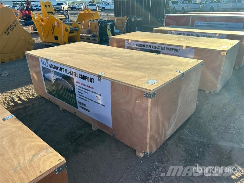 SKLP SK-SC40 20 ft x 40 ft Carport (Unused) Stahlrahmenaufbauten