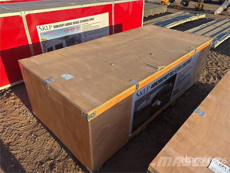  SKLP SK-SC40 20 ft x 40 ft x 14 ft Carport (Unused Čelićni okviri za građevino