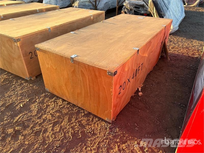 SKLP SK-SC40 20 ft x 40 ft x 14 ft Carport (Unused Stalen constructies